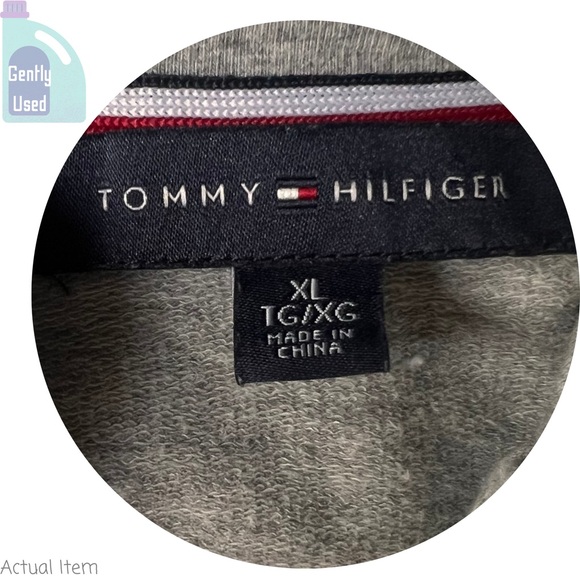 Tommy Hilfiger Military Gray Jacket Blazer Size XL 🤍🖤 - Picture 5 of 5